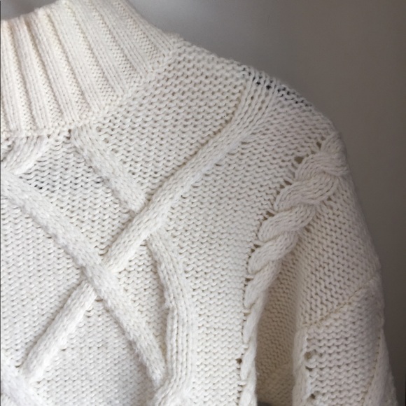 GAP chunky white / beige sweater - Picture 3 of 5